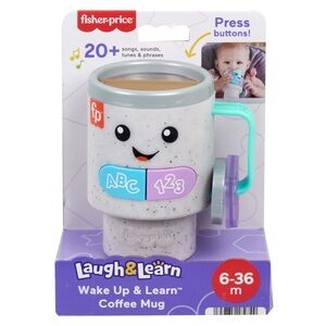 Fisher-Price Laugh & Learn Wake Up & Learn Coffee Mug